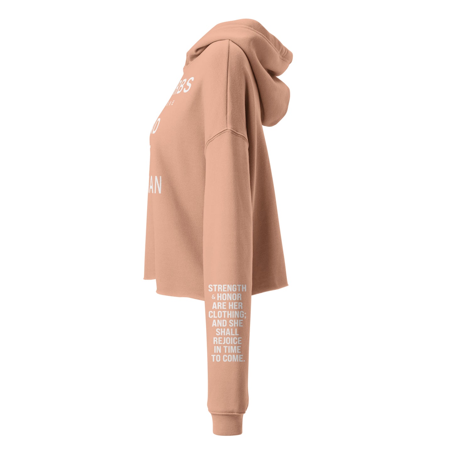 Proverbs Thirty-One Kind of Woman Cropped Hoodie