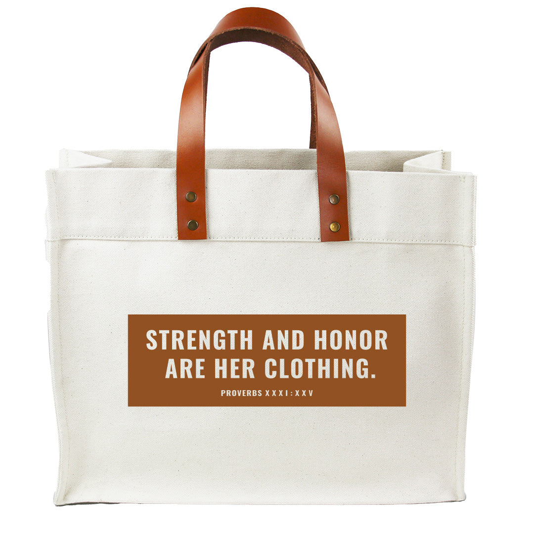 Strength and Honor Couture Signature Tote