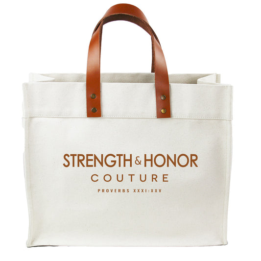 Strength and Honor Couture Signature Tote
