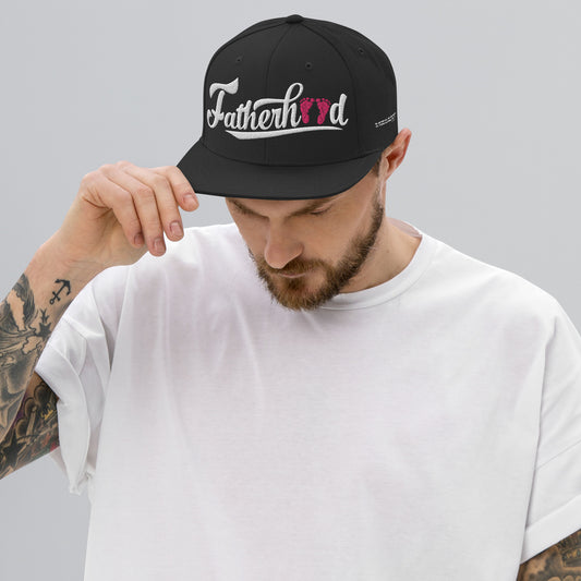 Fatherhood Girl Dad Snapback Hat