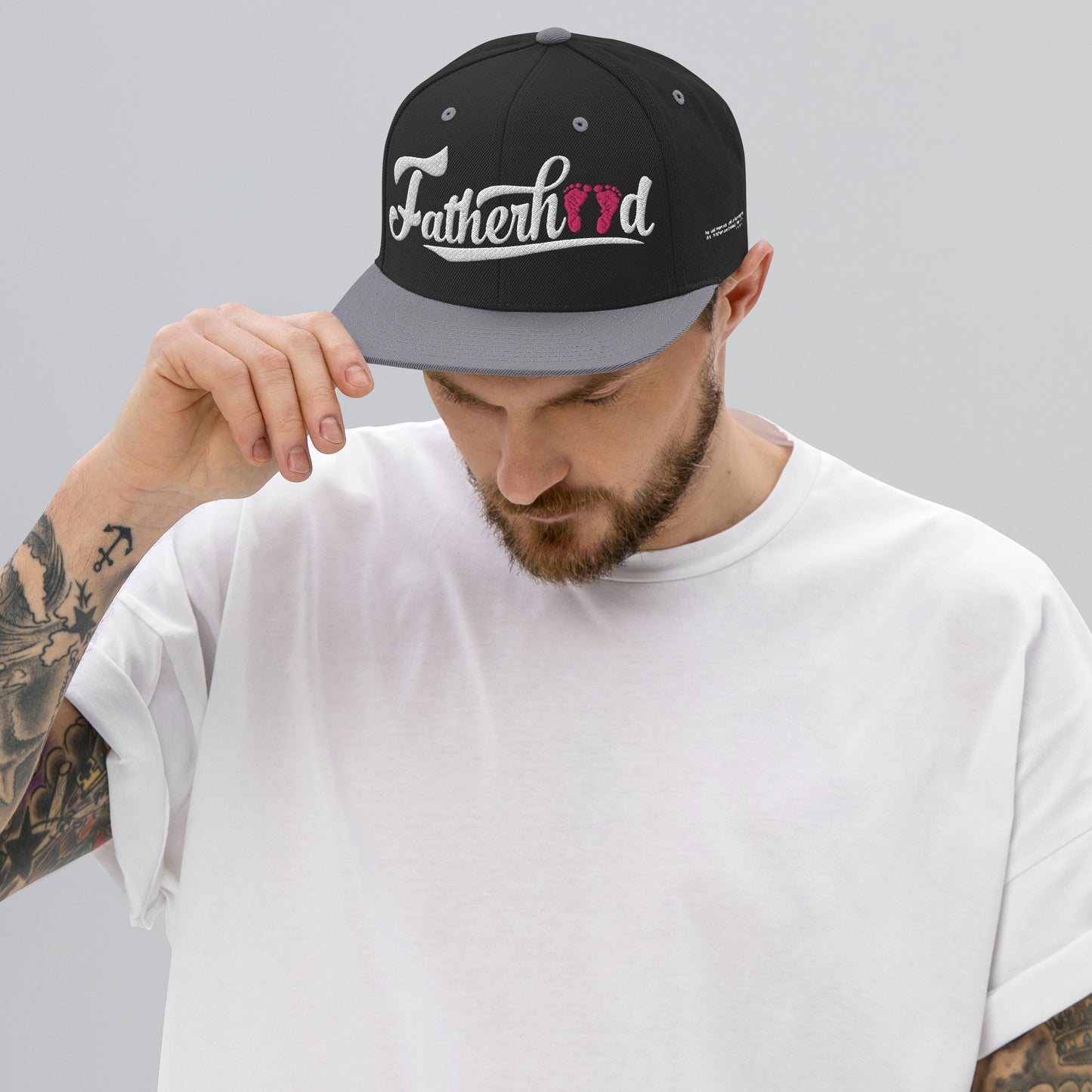 Fatherhood Girl Dad Snapback Hat