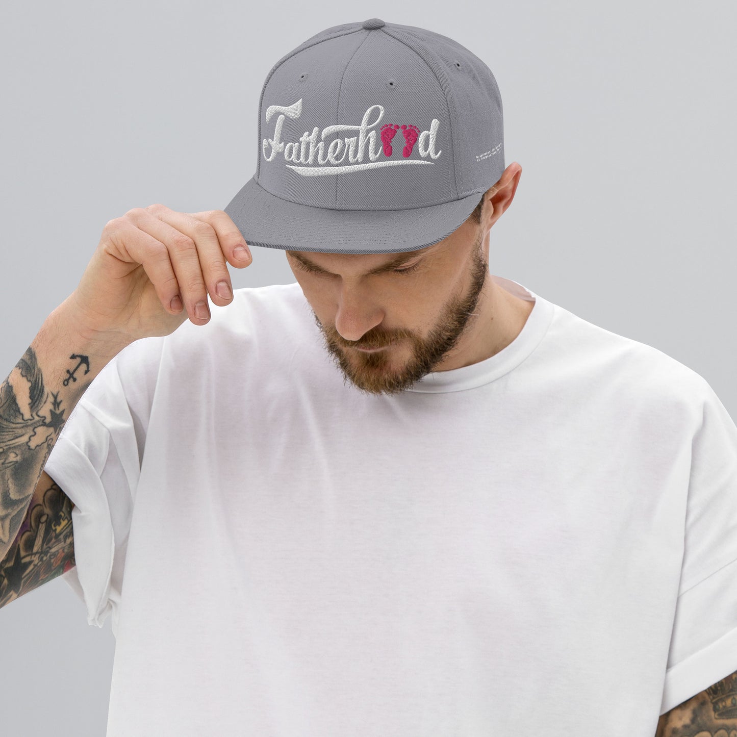 Fatherhood Girl Dad Snapback Hat