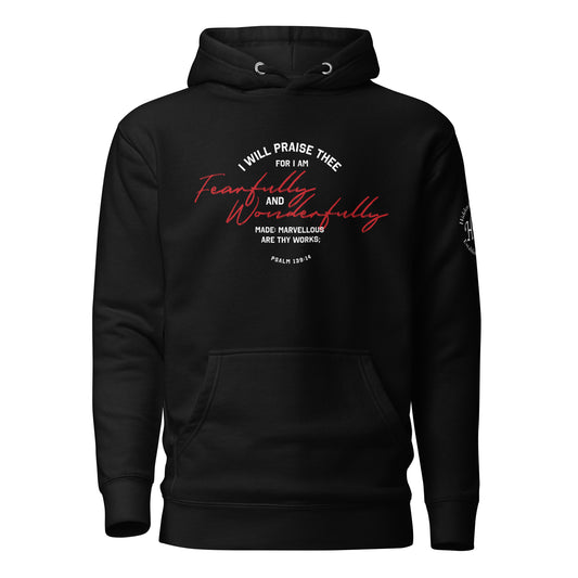 Fearfully and Wonderfully Made Unisex Hoodie
